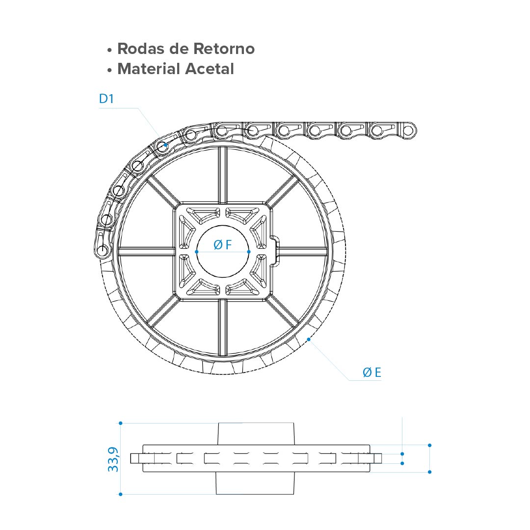 RODA E15 RETORNO